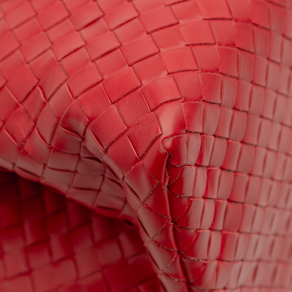 Pre-Loved Bottega Veneta Small Nappa Intrecciato Roma Satchel - Picture 8 of 12